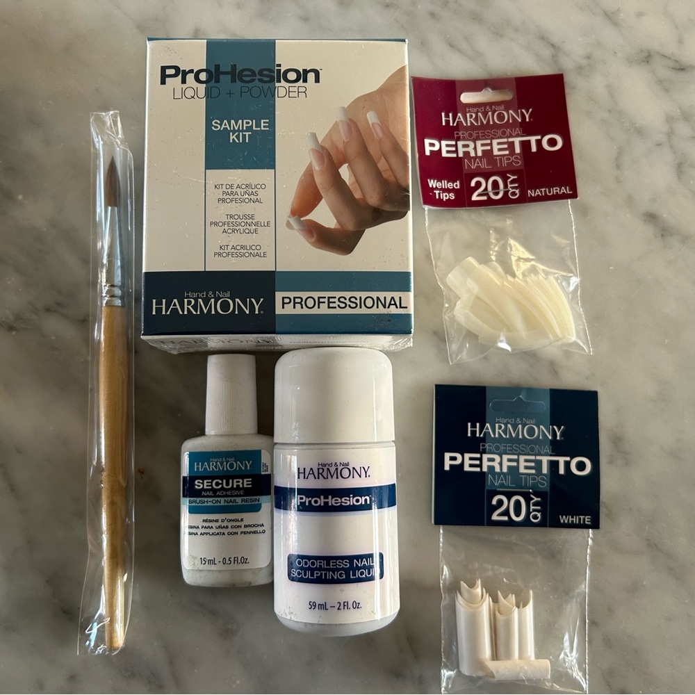 acrylic nail supplies brand new factory sealed harmony prohesion